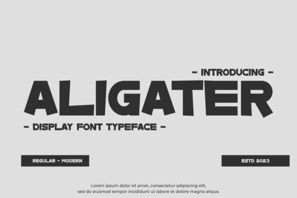 Aligater Font Review: Bold Display Type for Campaigns