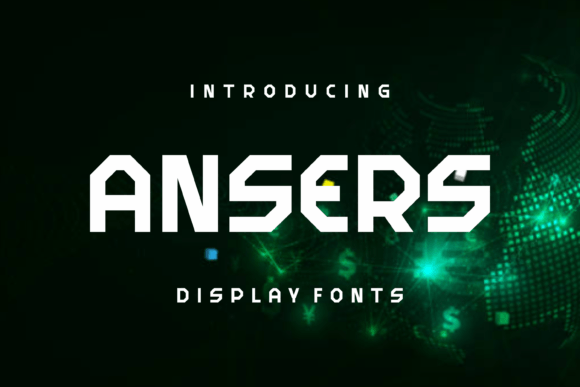 Ansers Font Review: A Display Typeface for Bold Branding
