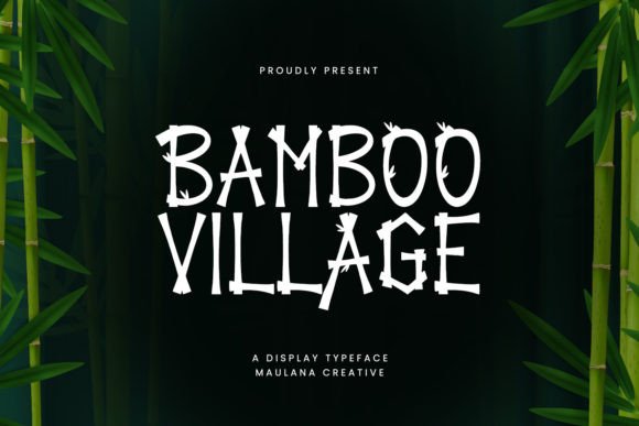 Bamboo Village Font: Bold Display Type for Digital Campaigns