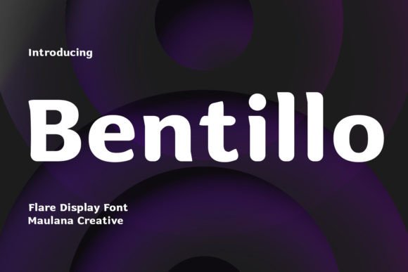 Bentillo Font: A Modern Display Typeface for Branding