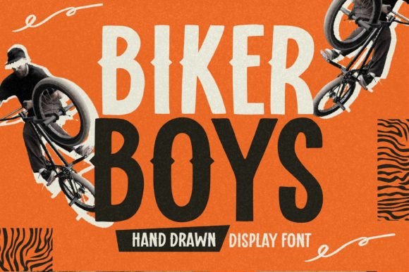 Biker Boys Font: A Display Typeface for Bold Campaigns