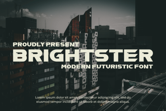 Brightster Font: Bold Display Typography for Digital Campaigns