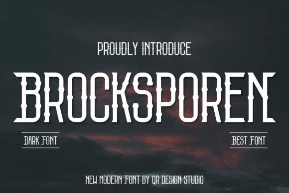 Brocksporen Font: Elevate Your Small Business Branding