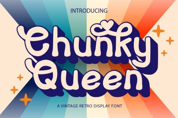 Chunky Queen Font: A Designer’s Retro Branding Test