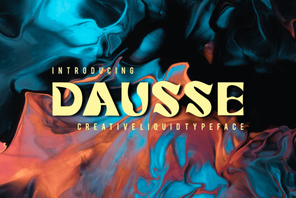 Dausse Font Review: A Quirky Display Typeface for Web