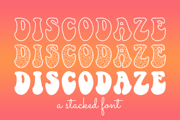 Disco Daze Font: A Display Typeface for Editorial Joy