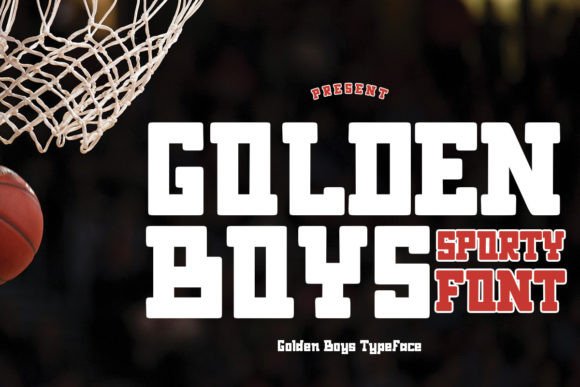Golden Boys Font: Bold Display Typography for Editorial Design