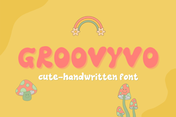 Groovyvo Font: Playful Display Type for Makers