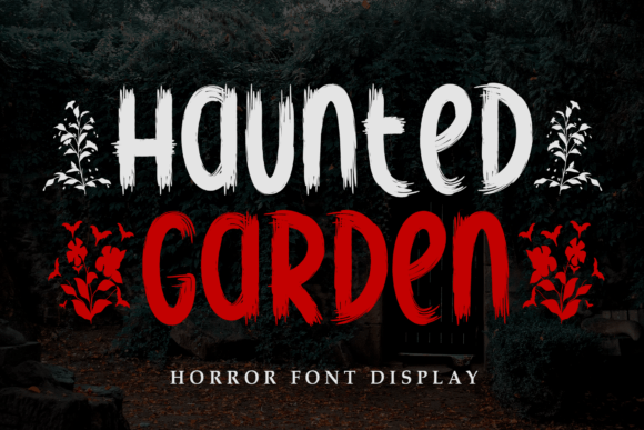 Haunted Garden Font: Mystical Typography for Digital Campaigns