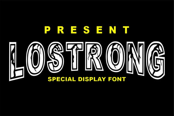 Lostrong Font: Bold Typography for Small Business Branding