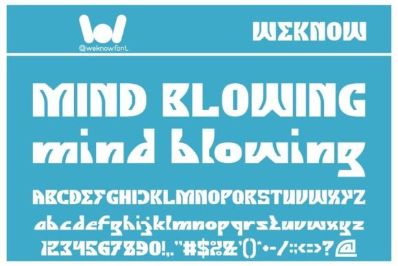 Mind Blowing Font: Bold Branding for Small Business