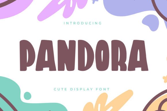 Pandora Font: Quirky Display Type for Small Business Branding