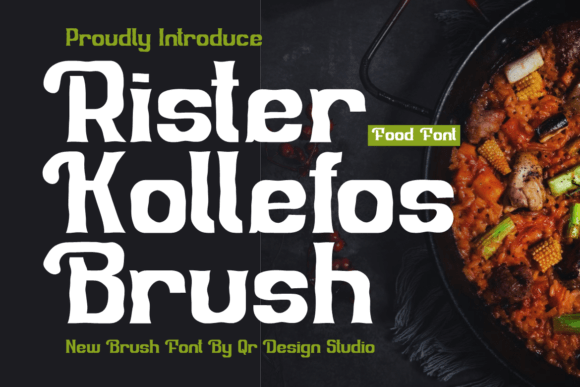 Rister Kollefos Brush Font for Authentic Web Design