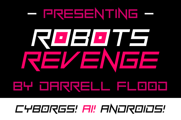 Robots Revenge Font: A Futuristic Typeface for Modern Brands