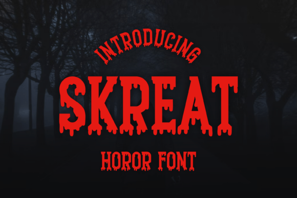 Skreat Font: Bold Display Type for Campaign Impact