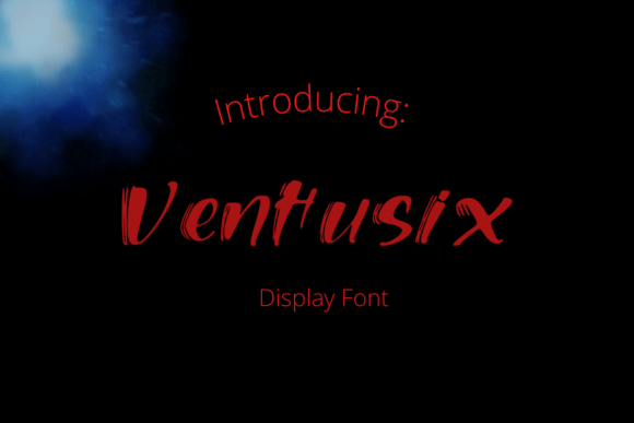 Ventusix Font: Adding Energy to Small Business Branding
