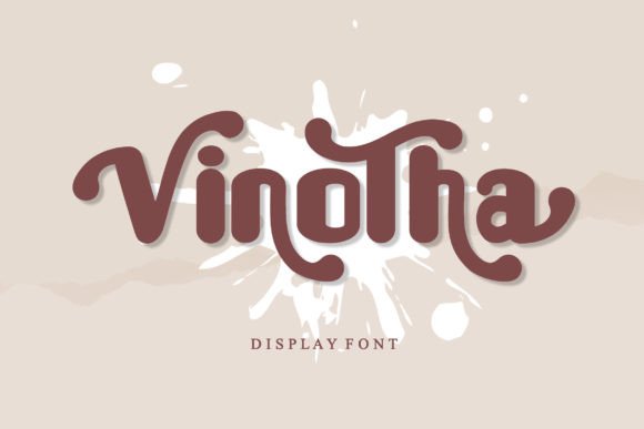 Vinotha Font: Elevating Luxury Campaign Visuals