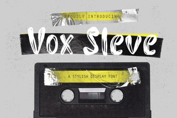 Vox Sleve Font: Modern Vintage Style for Digital Campaigns