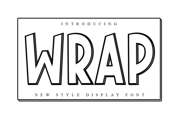 Wrap Font: Modern Display Typography for Small Business Branding